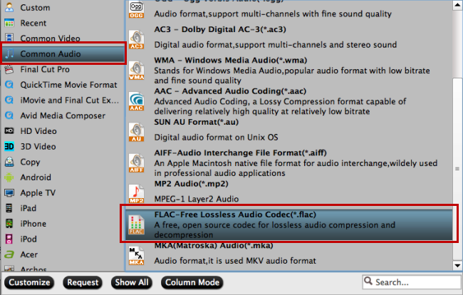 About Audio Formats FLAC And MP3